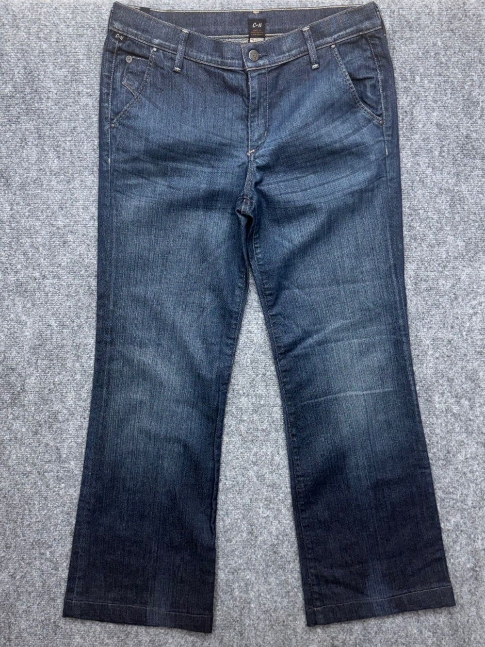Citizens of Humanity Mid Rise Waist Flare Wide Leg Women's Jeans Size 30 (30x30) - Picture 1 of 14